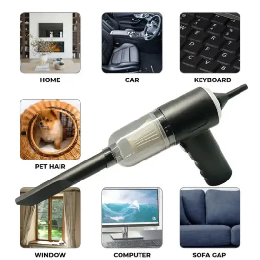 3-in-1 Handheld Mini Power Vacuum Cleaner