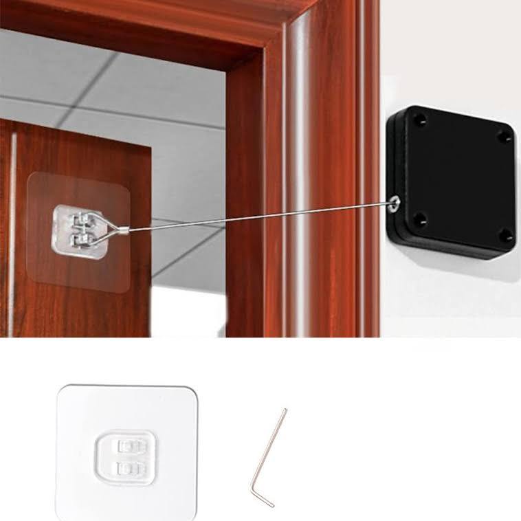 Heavy-Duty Punch-Free Automatic Door Closer