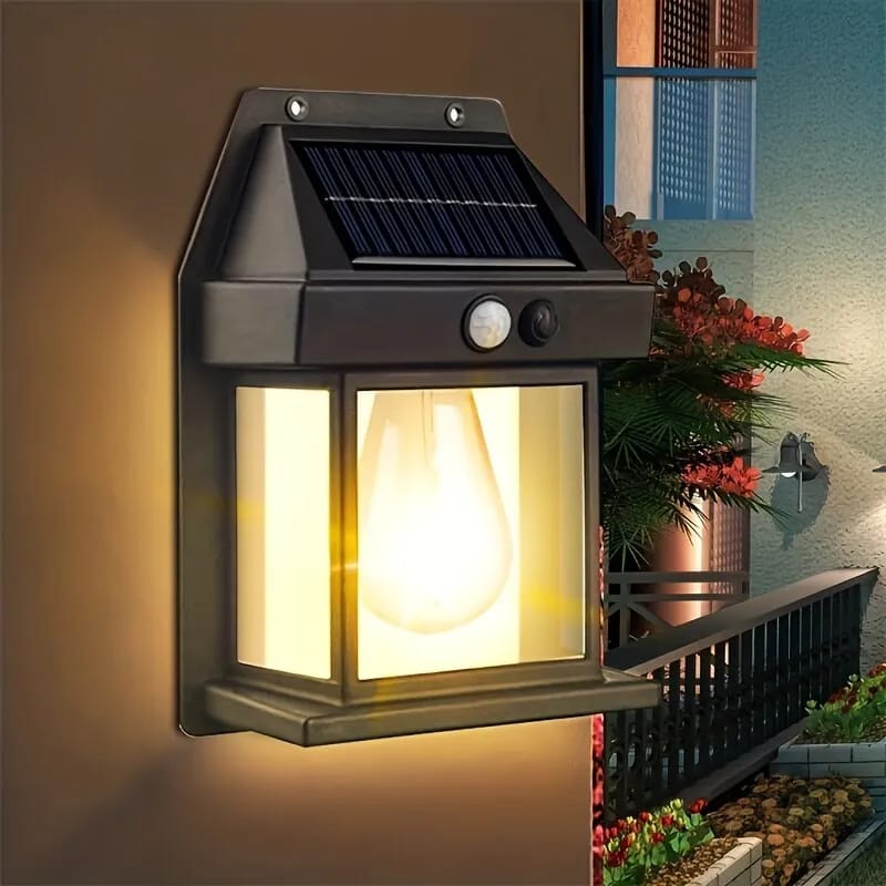 KT-666 Waterproof Solar Induction Wall Lamp
